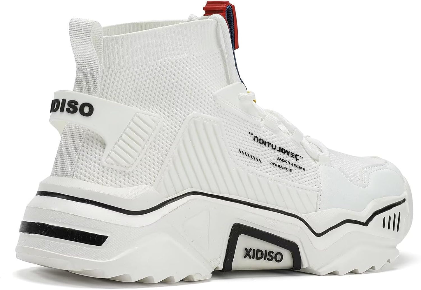 Fashion Shoes for Mens High Top Casual Walking Shoes Non Slip Breathable Mesh Lightweight Sneakers