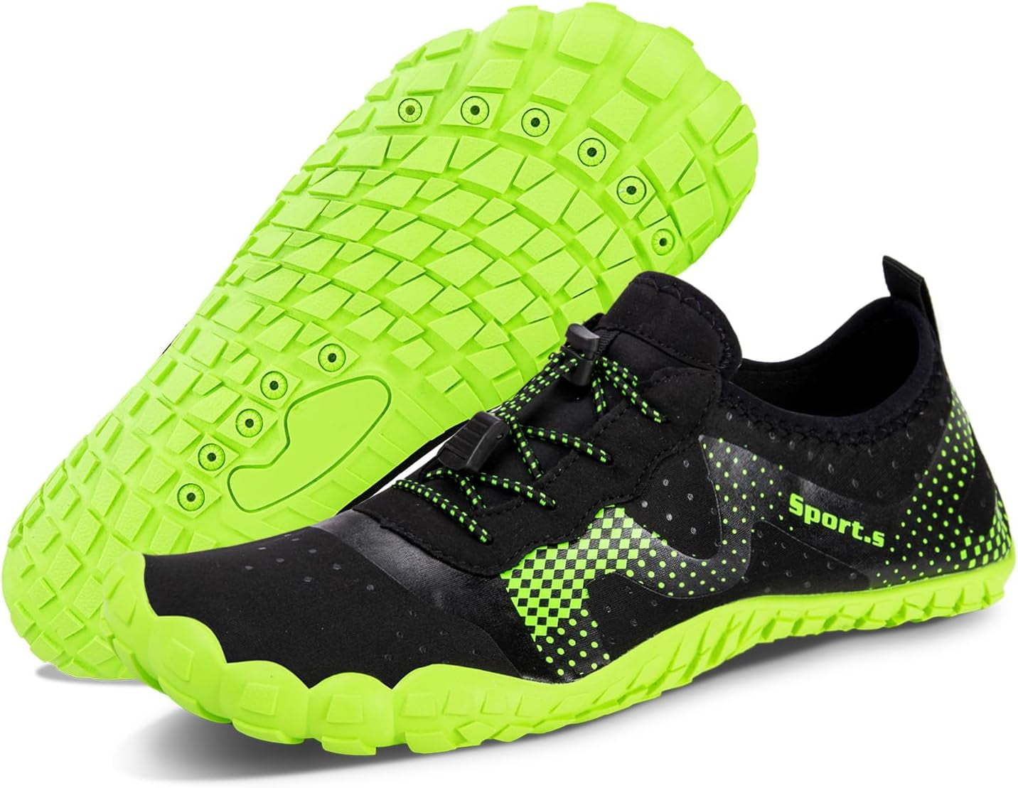 Water Shoes for Men Barefoot Quick-Dry Aqua Sock Outdoor Athletic Sport Shoes for Kayaking, Boating, Hiking, Surfing, Walking