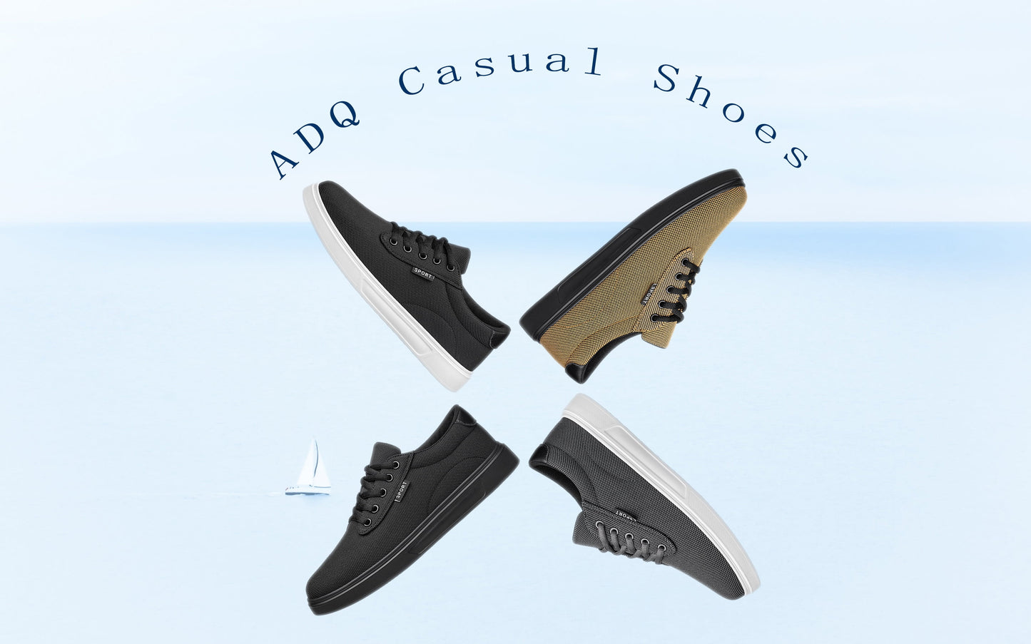 Men'S Dress Shoes Fashion Casual Shoes Lace-Up Canvas Sneakers All Black 10.5