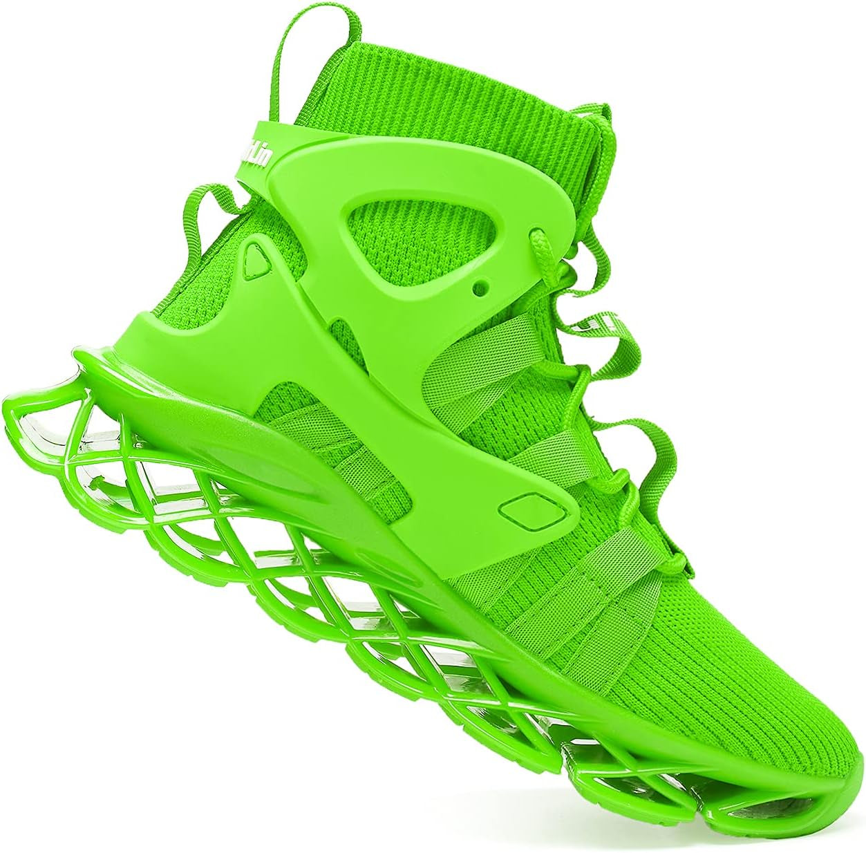 Men'S Running Shoes Non Slip Athletic Tennis Walking Blade Type Sneakers Hip Hop