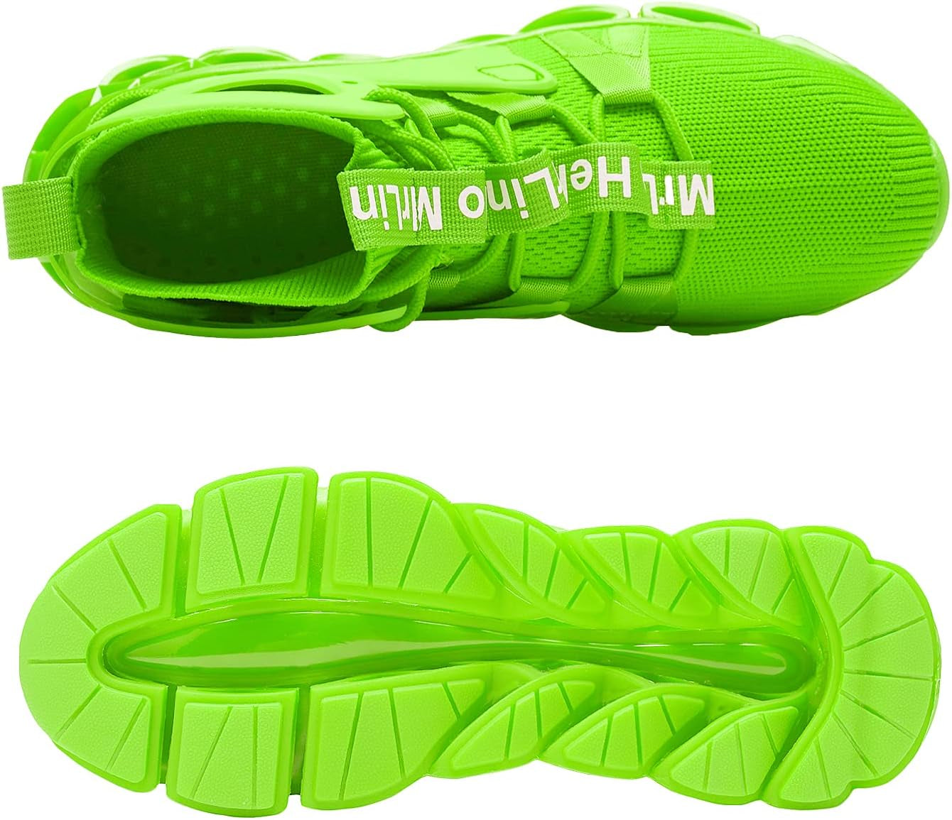 Men'S Running Shoes Non Slip Athletic Tennis Walking Blade Type Sneakers Hip Hop