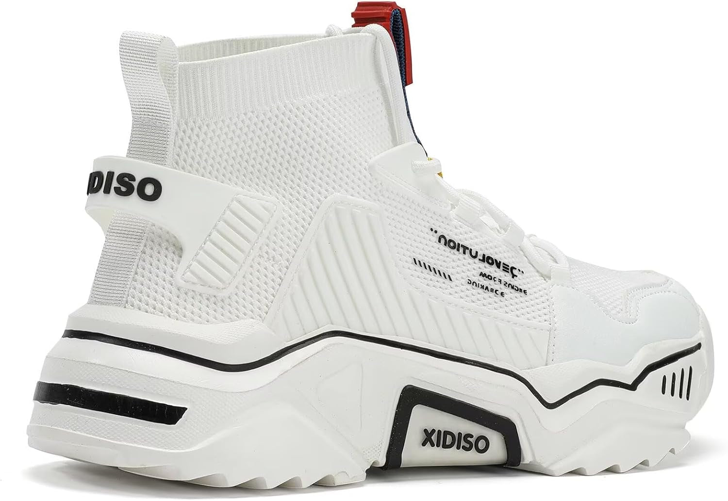 Fashion Shoes for Mens High Top Casual Walking Shoes Non Slip Breathable Mesh Lightweight Sneakers