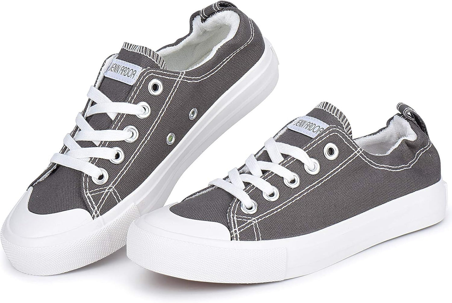 Women Canvas Shoes Low Top Walking Slip on Fashion Sneaker for Women Comfortable Flats Shoes
