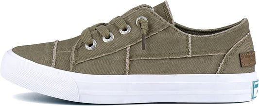 Womens Slip on Sneakers Low Tops Canvas Shoes for Women Casual Tennis Shoes Play Sneakers Fashion Shoes